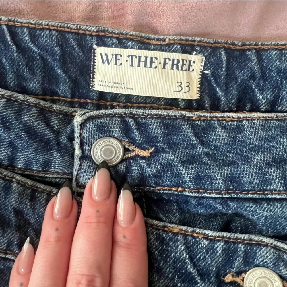We the free denim skirt size 33 - Picture 2 of 5